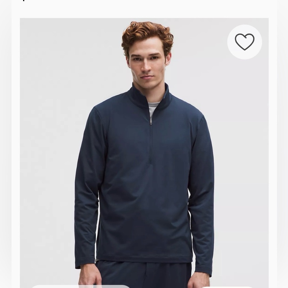 lululemon athletica Men's navy heather Jersey